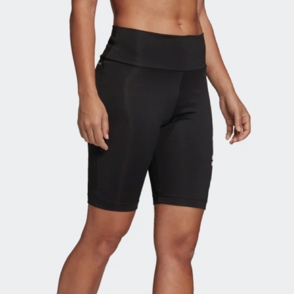 Adidas Black and Green Short Tights NWT - Picture 3 of 6